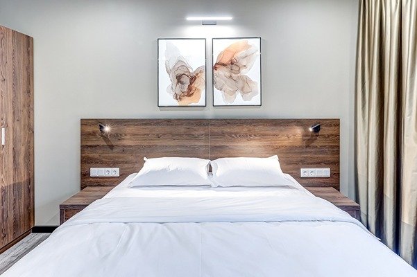 Апартаменты 4-местный 2-комнатный (с сауной)