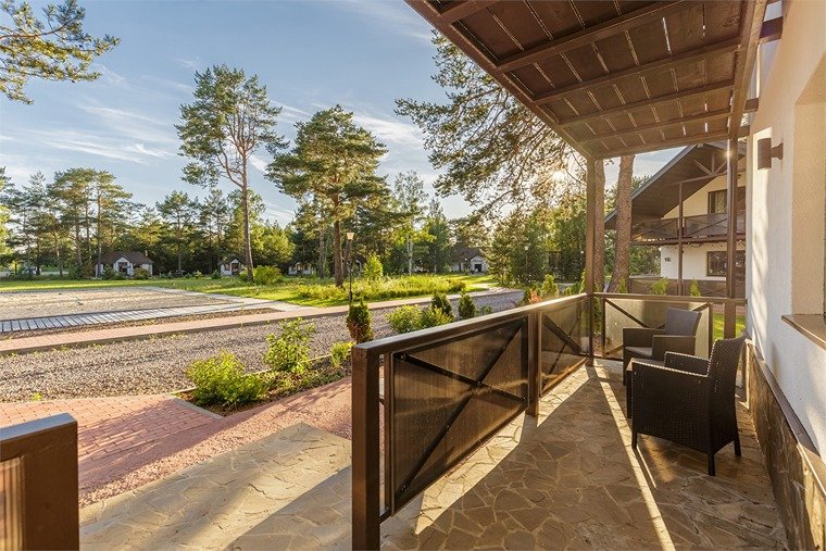 Апартаменты 4-местный 2-комнатный (с сауной)