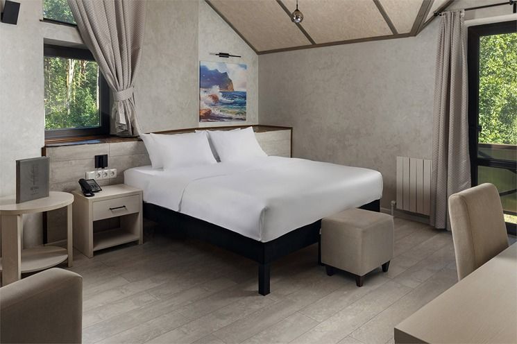 Делюкс 4-местный 1-комнатный (Семейный)