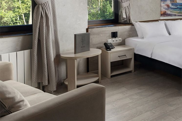 Делюкс 4-местный 1-комнатный (Семейный)