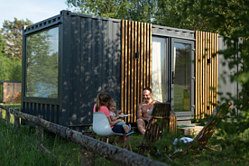 Домик лофт, Глэмпинг Лесной Привал, Истринский район