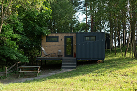 Домик ручей, Глэмпинг Лесной Привал, Истринский район