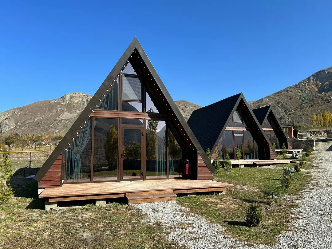 Глэмпинг BalkariA-frame, село Верхняя Балкария, Республика Кабардино-Балкария