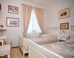 Двухместный номер Стандарт 2 отдельные кровати, Гостевой дом Тригорская, 1, Пушкинские Горы