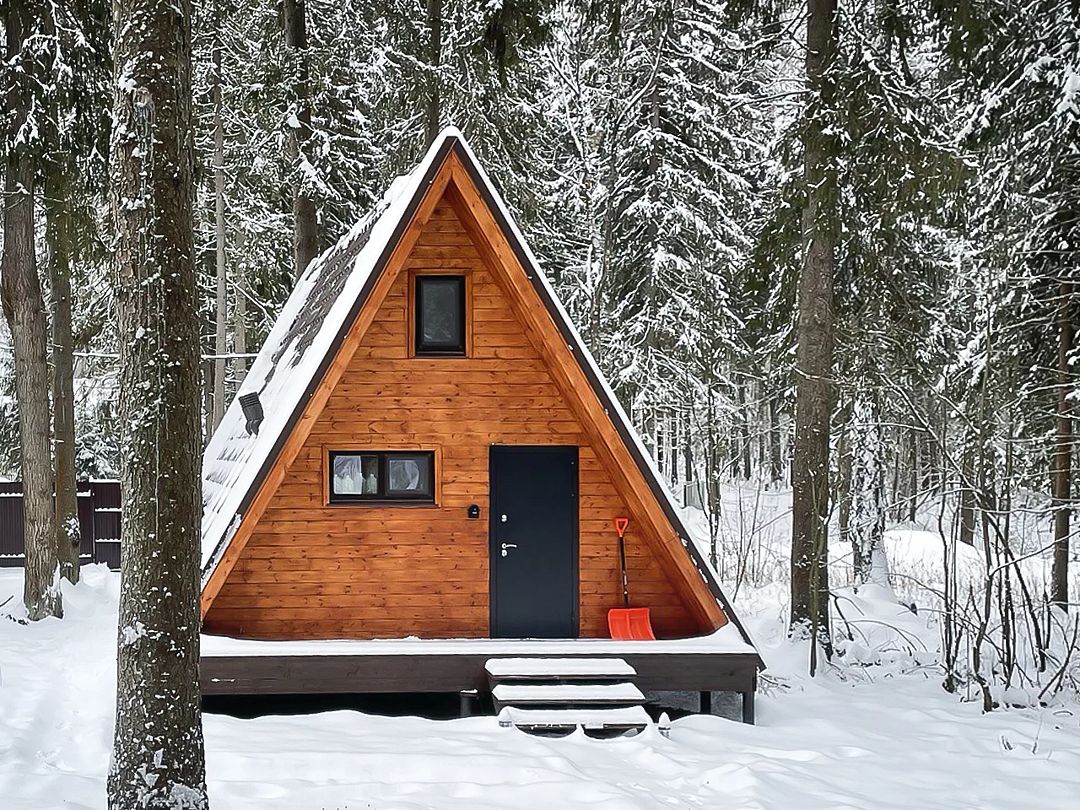 Дом в аренду А-фрейм с баней, Московская область: фото 3