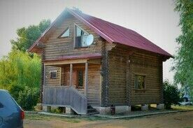 Номер повышенного комфорта (Бревенчатый домик (коттедж)), Рыболовно-охотничья база Нижнее Займище, Черноярск