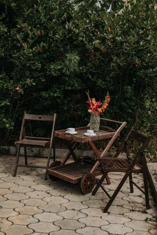 с сауной камином и беседкой у Фетисов Арены, Приморский край: фото 4