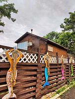 Дом с баней 8-местный, Центр отдыха Жемчужина, Владивосток