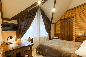 Двухместный номер Standard с красивым видом из окна двуспальная кровать, Гостевой дом Слобода, Тула