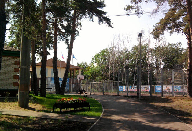 Территория базы | Голубые огни, Ульяновская область