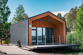 Коттедж «Черная жемчужина» Барн 45м2, Гостевые дома Черная жемчужина, Токкарлахти