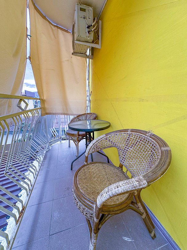 Семейный 4-местный 2-комнатный (с балконом, 3 этаж)