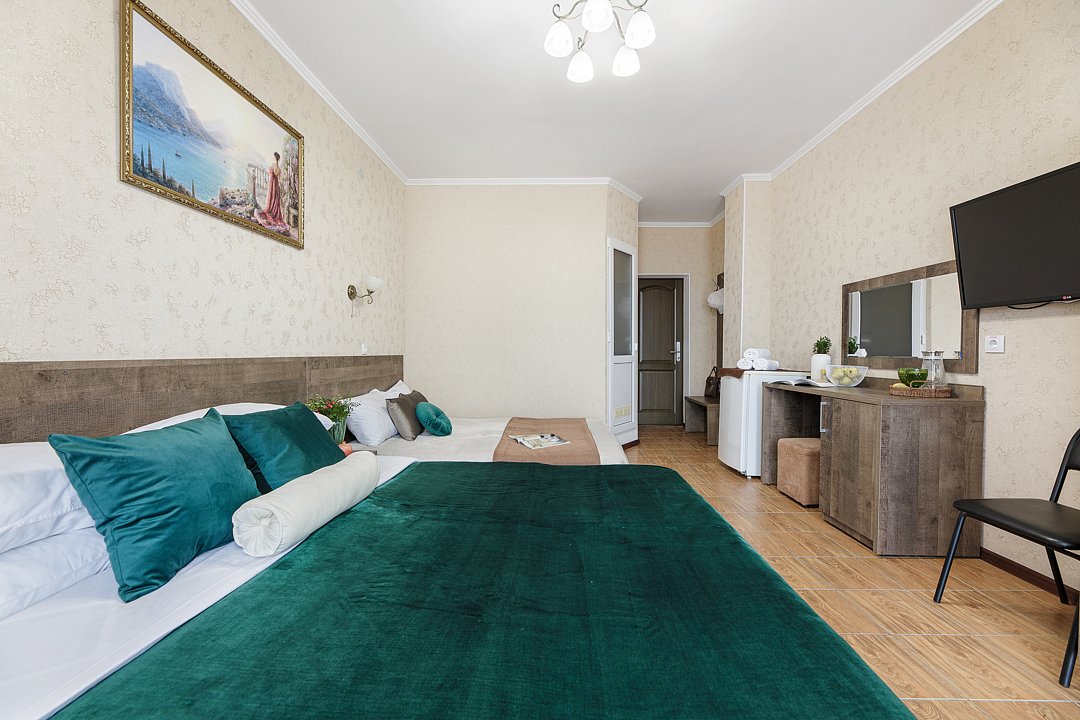 Комфорт 2-местный 1-комнатный (с балконом +2)