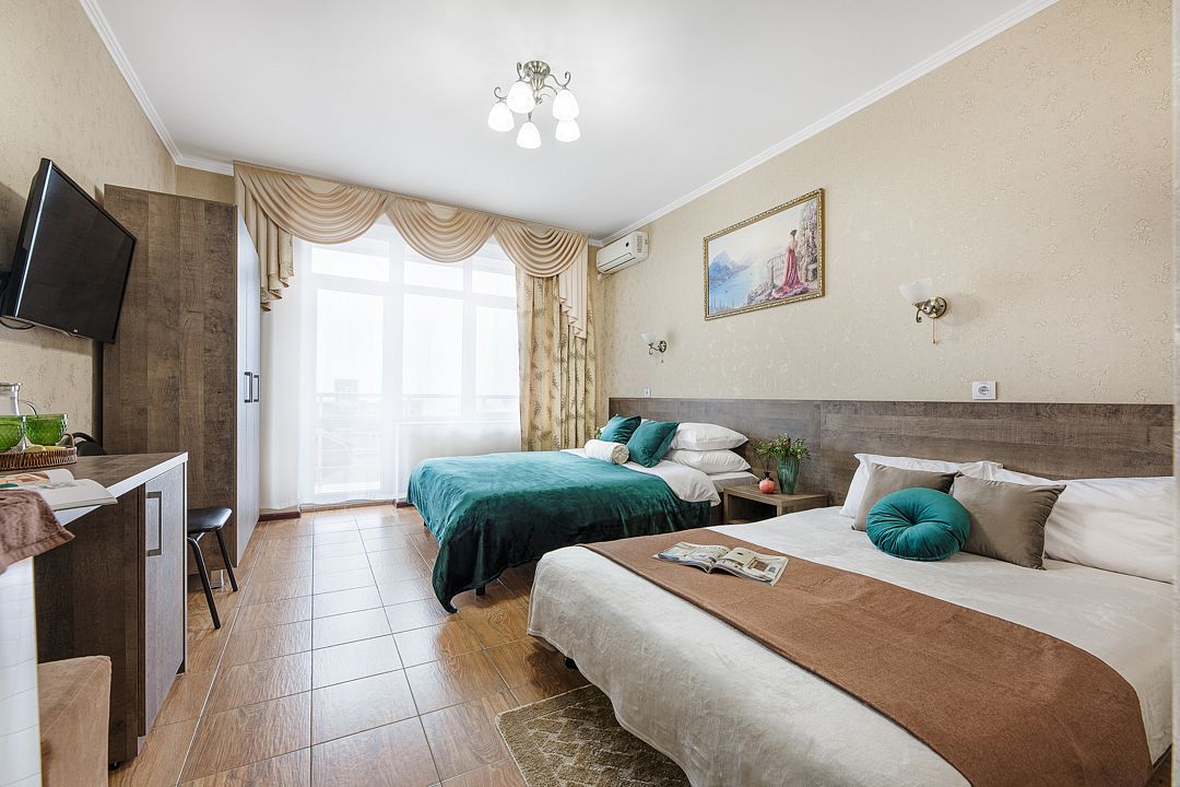 Комфорт 2-местный 1-комнатный (с балконом +2)