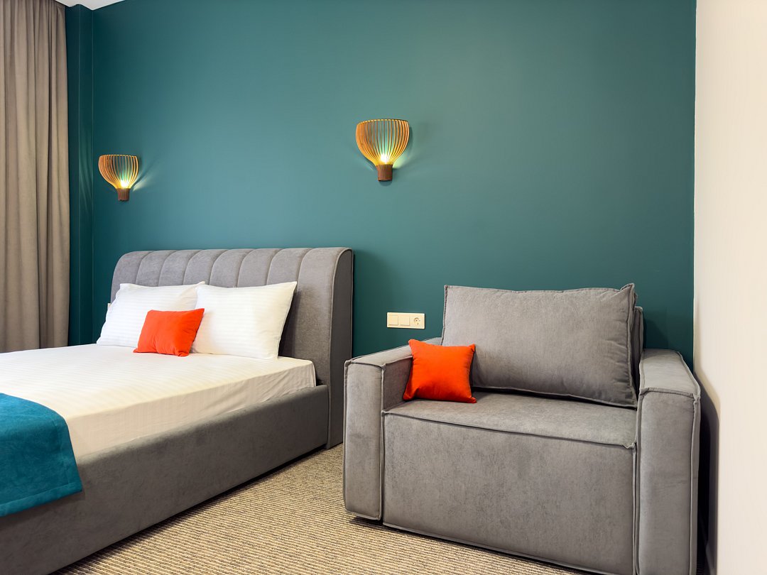 Супериор 2-местный 1-комнатный (с балконом, корпус 2)