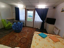 Уютный трехместный номер с общей ванной комнатой, Кемпинг Nord Camping Karelia, Петрозаводск