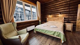 Дом из сруба №6 с террасой для 4-6 гостей, Гостевой комплекс Ранчо рф, Можайский