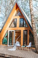 Дом A-Frame, Экопарк Тепло, Мытищинский район