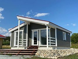 Коттедж с красивым видом из окна, Гостевой дом Уютный ЭкоДомик с сауной, Сортавала