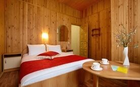 Однокомнатный с САУНОЙ Эконом+ (двуспальная кровать), Центр активного отдыха Лукоморье, Печоры