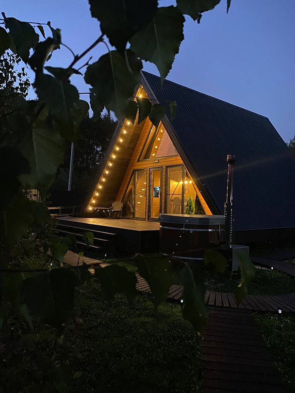 Глэмпинг Miframe, деревня Степыгино, Московская область