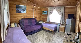 Номер 2-местный в 1 этажном домике, Экодом Золотая рыбка, Иогач