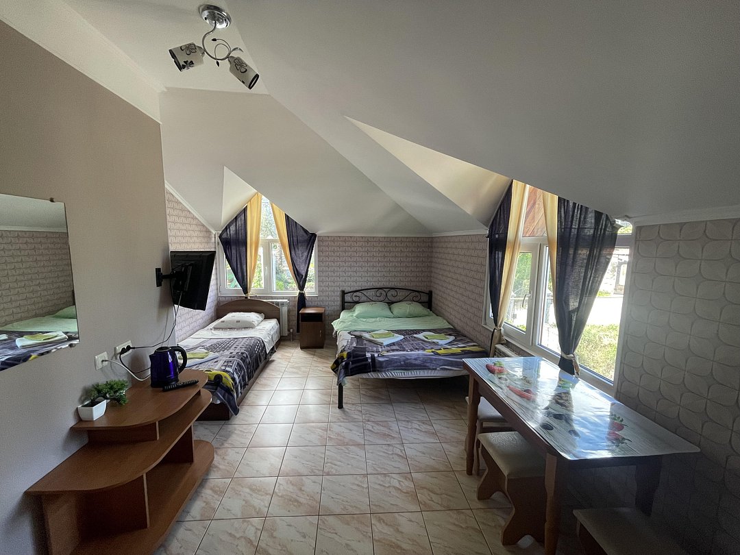 Стандартный 3-местный 1-комнатный