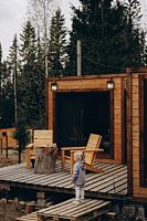 Семейный дом с большой купелью Номера домов: 4, Глэмпинг Крепкие кровати, поселок Уралец