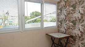 Двухкомнатные Апартаменты с собственной кухней, балконом и ванной комнатой, Гостевой дом Побережье, Анапа