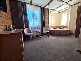 Двухместный стандарт с круглой кроватью, База отдыха Горная Слобода , станица Даховская