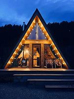 А-фрейм 6/6 с видом на горы №3, Гостевой дом Мечта!, село Анос