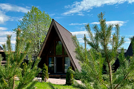 Коробицыно шале 3, Гостевой дом Рай в шалаше в Коробицино, поселок Коробицыно