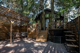 Домик «Ясень», Глэмпинг  В кронах, Дмитровский район