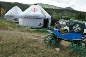 Национальная Казахская Юрта, База семейного отдыха Елконыс, Баянаульский