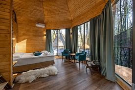 Люкс 4-местный люкс, Глэмпинг RIVER SIDE Resort & Spa, Сочи