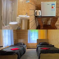 Номер «Комфорт», Туристическая база Иверия, Катунь