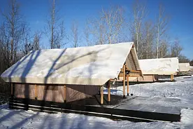 Тент двуспальная кровать, Глэмпинг ЗеЛень & TheЛень, Маркс