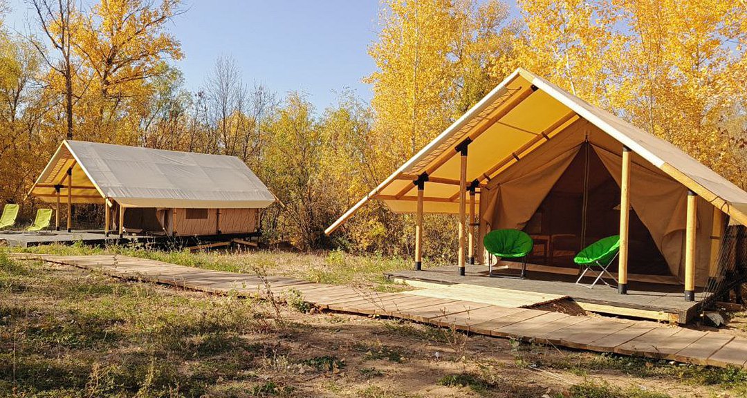 Глэмпинг ЗеЛень & TheЛень, Саратовская область, Маркс 