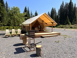 3-местный Глэмпинг, База отдыха Нарва Club, Манский район