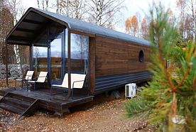 Коттедж с 2 спальнями с красивым видом из окна, База отдыха Михеево Старт, Михеево