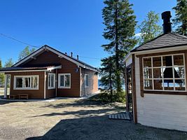 Коттедж с одной спальней и сауной, База отдыха Радужная, Апатиты