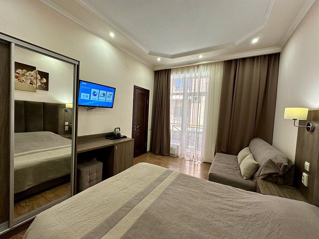 Семейный 2-местный 1-комнатный