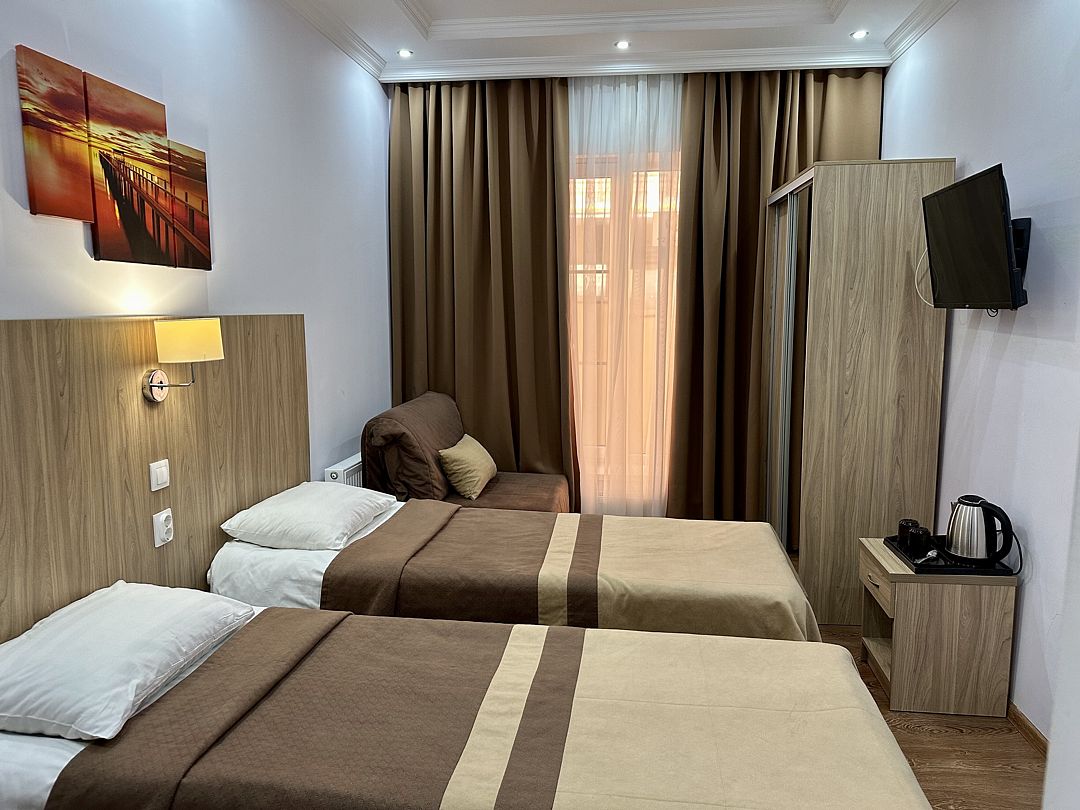 Стандартный 2-местный 1-комнатный TWIN