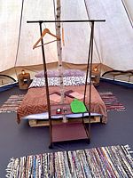 Двухместный номер Standard с красивым видом из окна двуспальная кровать, Глэмпинг Звездный лес, д. Богданово