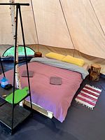 Двухместный номер Classic с красивым видом из окна двуспальная кровать, Глэмпинг Звездный лес, д. Богданово