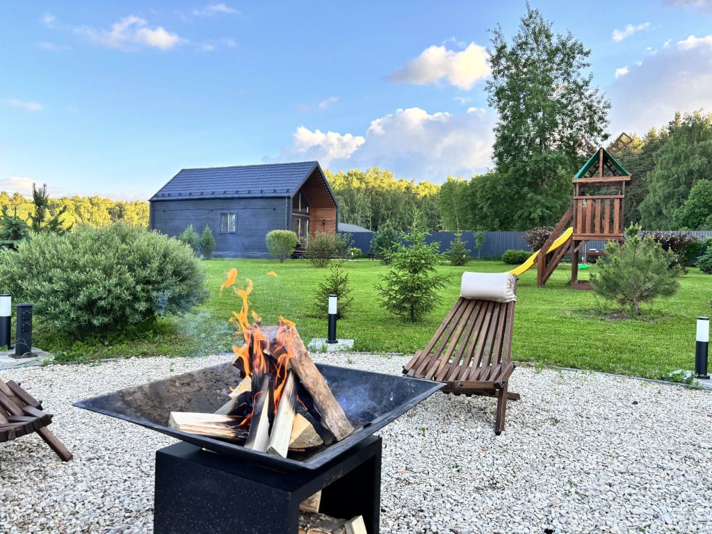 Дом с Камином и Панорамными Окнами, Калужская область: фото 3