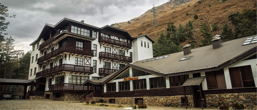 Отель Озон 7 вершин (Ozon seven peaks), Республика Кабардино-Балкария, Терскол Эльбрус Эльбрусский район Поляна Азау Байдаево село Верхний Баксан