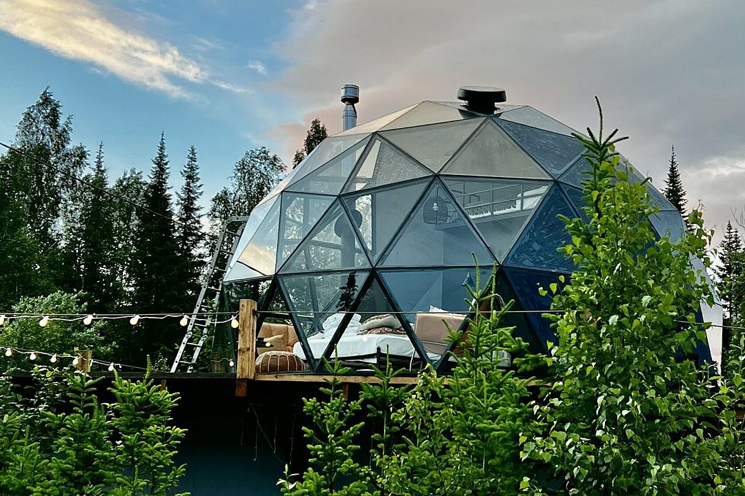 Глэмпинг Dzen Dome, Шерегеш, Кемеровская область