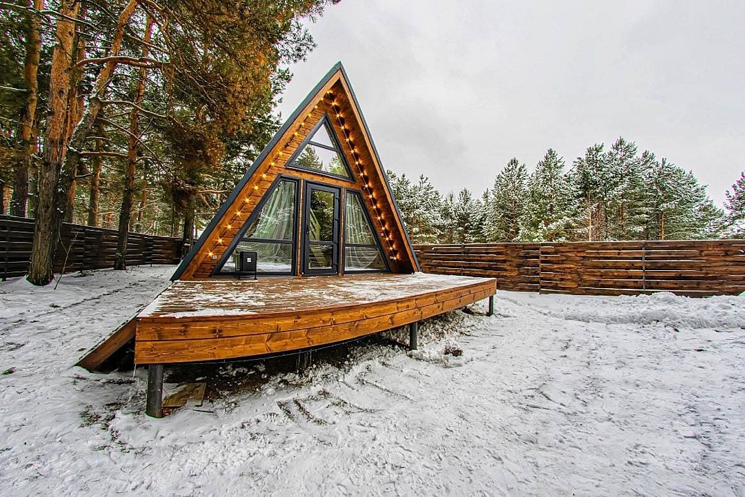 A-frame в Сосновом лесу, Пензенская область: фото 4