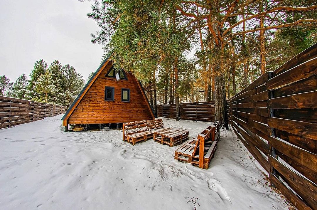 A-frame в Сосновом лесу, Пензенская область: фото 2